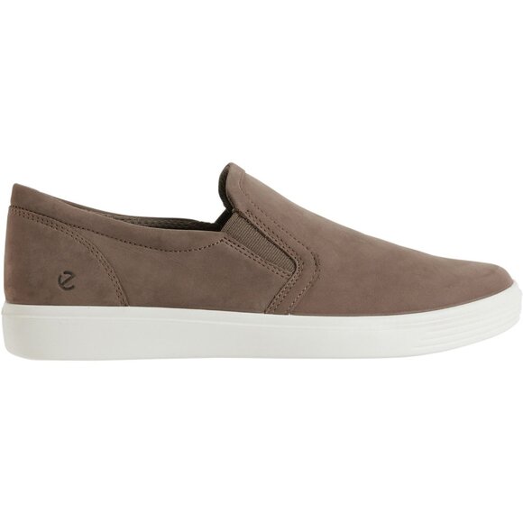 NEW ECCO Soft Classic Sneakers - Nubuck, Slip-Ons in Dark Clay For Women 725 5s3 - Picture 1 of 7